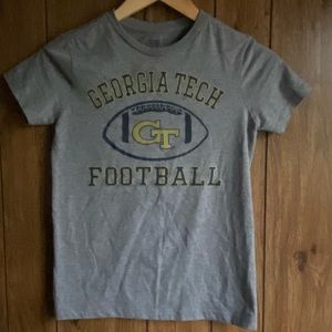 Youth Georgia Tech college tee shirt